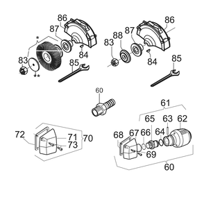 Part Location Diagram of 6156080060 Chicago Pneumatic Nut